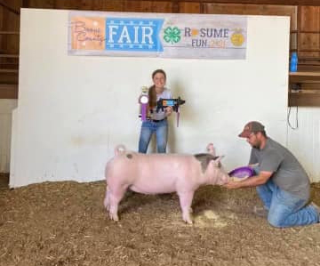 Boone County Iowa 4-H/FFA – Grand Market Gilt