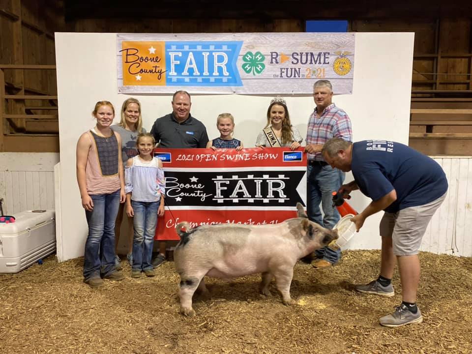 Boone County Iowa Open Show – Grand Overall Market