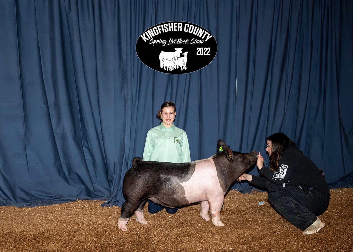 Kingfisher County Show Oklahoma – Reserve Champion Crossbred