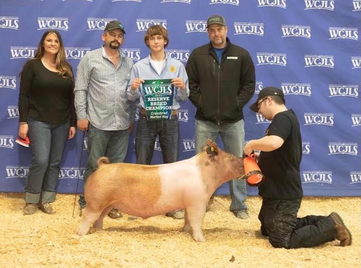 Washington County Show Oklahoma – Reserve Champion Crossbred & 3rd Overall