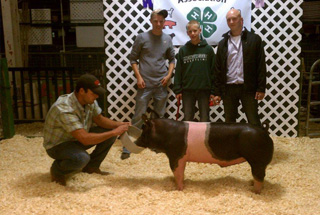 13 Reserve Champion Barrow Monroe County